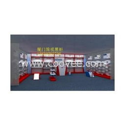 廈門漳州電子數(shù)碼商場(chǎng)烤漆展柜制作工廠